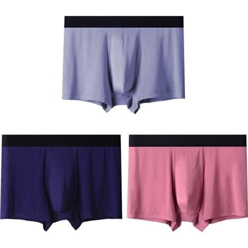 Underwear Men Boxer Mens Panties Men Underwear Boxers Boxer Shorts Boxershorts Long Underpants Natural Cotton High Quality 2021