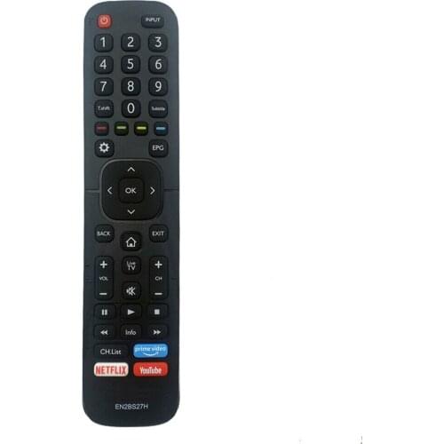 New Original EN2BS27H For Hisense Smart TV Remote Control NETFLIX YouTube Prime Video 58S5 65R5 65R6 65S8 75R6 75S8