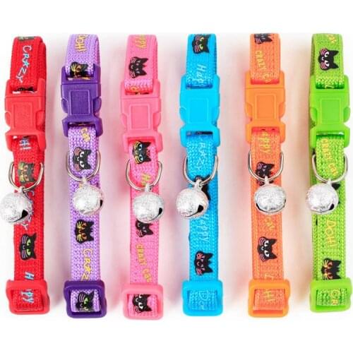 Puppy Collar Necklaces For Cat Neck Belt Katten Halsband Cute Cat Collar For Kittens Strap Adjustable Buckle Kitten High Quality