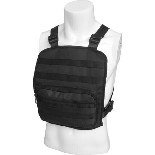 Adjustable Tactical Chest Bag Backpack Military MOLLE Shoulder Bag Outdoor Hunting Bags Combat EDC Pouch with Zipper Pockets