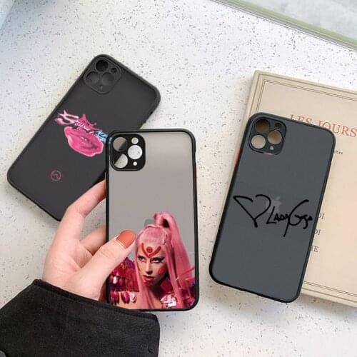 Lady Gaga Chromatica luxury Phone Cases funda matte transparent For iphone 7 8 11 12 plus mini x xs xr pro max cover