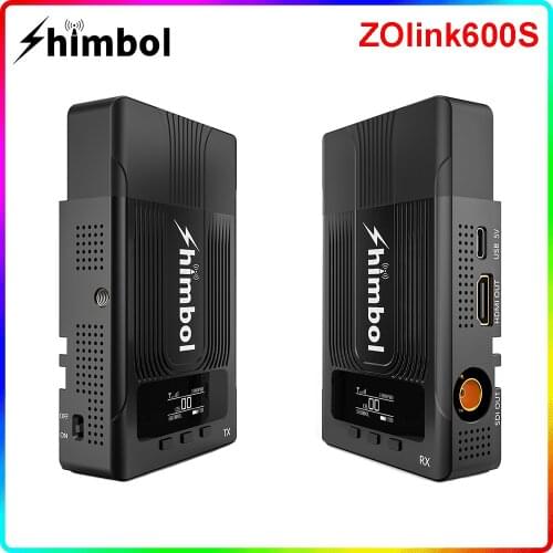 Shimbol ZOlink 600S 1080P60 HDMI&SDI Wireless Video Transmission System Transmitter Receiver 600ft Long Range 0.08s Low-Latency
