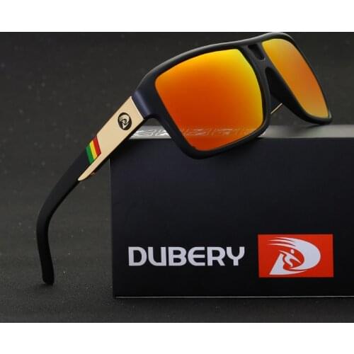 DUBERY Polarized Sunglasses Mens Driver Shades Male Sun Glasses For Men Original 2017 Luxury Brand Designer Oculos 008