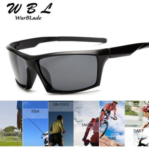 WarBLade 2019 Brand Polarized Sunglasses Black Frame High Quality Sport Sun Glasses Fishing Eyeglasses Gafas De Sol Masculino