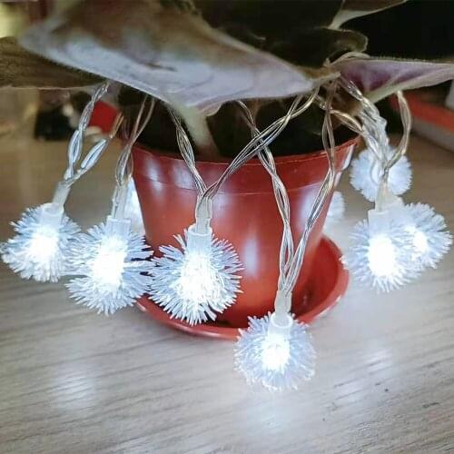 USB Dandelion LED Fairy lights battery light garden terrace Special party Christmas decor string lights For Home Indoor Lighting
