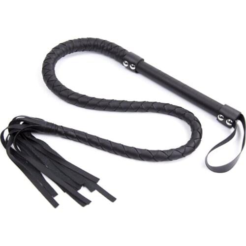 High Quality Faux Leather Bullwhip Horse Whip Horse Riding Equestrian | Equestrianism Horse Crop