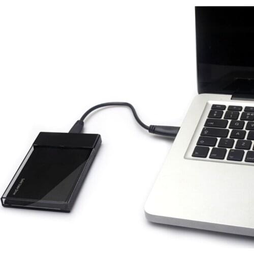 2.5 Inch USB 3.0 SSD Hard Drive Disk Box High Speed External HDD Enclosure Case R2LB