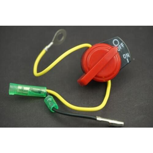 2pcs/lot Free Shipping Stationary On-Off Starter Run Kill engine stop switch For 152F 168F 170F188F190F