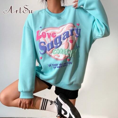ArtSu Women's Sweatshirts With Print