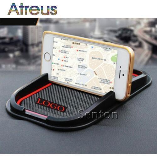 Car Non-slip Mat phone Holder For Lada Vesta Granta Priora Hyundai Solaris Creta I30 Tucson IX35 Accessories 2017 2018 2019 2020