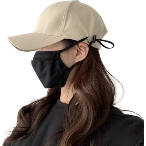 Unisex Baseball Cap With Hook Fashion Solid Sun Cap With Adjustable Closure Sport Baseball Cap Hats Black White Casquette Homme