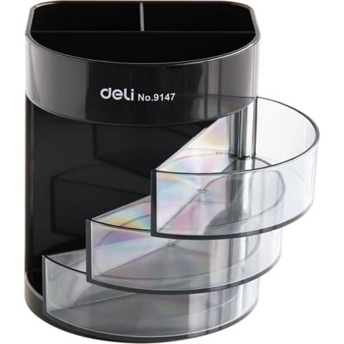 Deli 9147 pen holders Box office Multi-functional pen container Wholesale and Retail