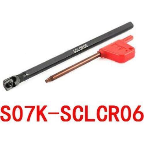 S07K-SCLCR06/ S07K-SCLCL06 Boring Bar,Internal turning tool,CNC holder tools,Lathe cutting tool,SCLCR/L for CCMT0602 Inserts