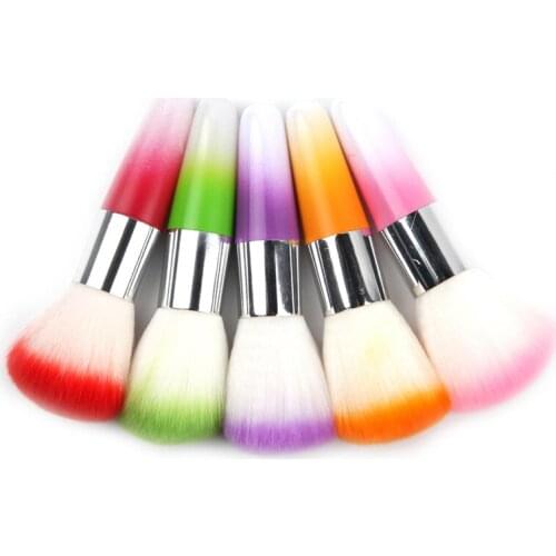 Nail Art Brush Manicure Dust Cleaning Brushes Beauty Nail Care Brush Multifunctional For Professional Nail DIY Design Tools