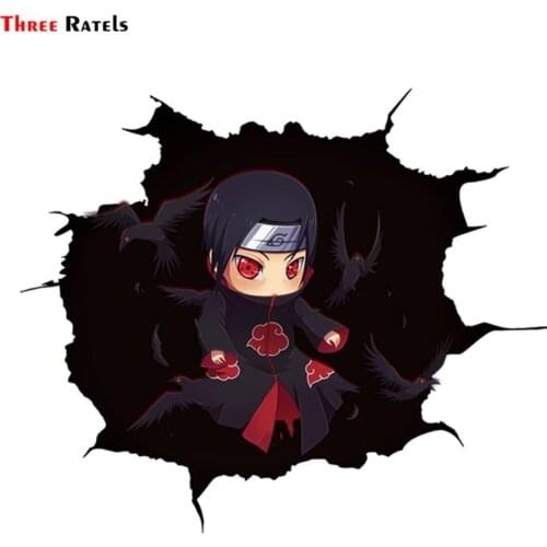 Three Ratels CHY27 cool Anime cartoon 3D sticker for car car mercedes skate decal