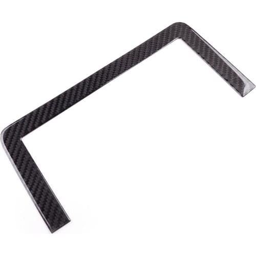 Car Interior GPS Navigation Panel Cover Trim Black Accessories Fit for Dodge Challenger 2008 2009 2010 2011 2012 2013 2014