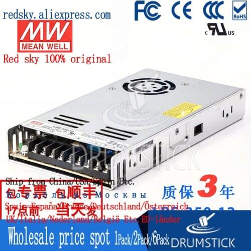 Friendly MEAN WELL 12Pack LRS-350-12 12V 29A MEAN WELL LRS-350 348W Single Output Switching Power Supply