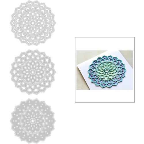 2020 New Lace Layering Metal Cutting Dies For DIY Pattern Edge Embossing Cut Making Layered Card Paper and Scrapbooking NO Stamp