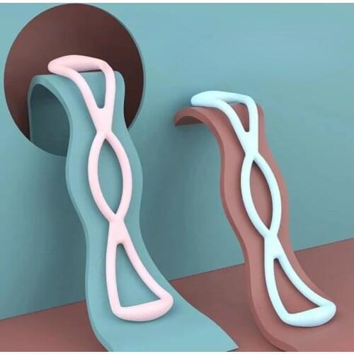 New TPR Resistance Bands 8 Rally Beautiful Back Open Shoulders Chest Expansion Yoga Elastic Band High Elastic Fitness Equipment