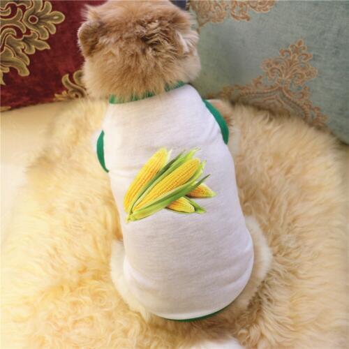 Dog Clothes For Small Medium Dogs Sports Dog Vest Cat Shirt Pet Clothing Summer Cotton Sweatshirt Football Jersey XS-L