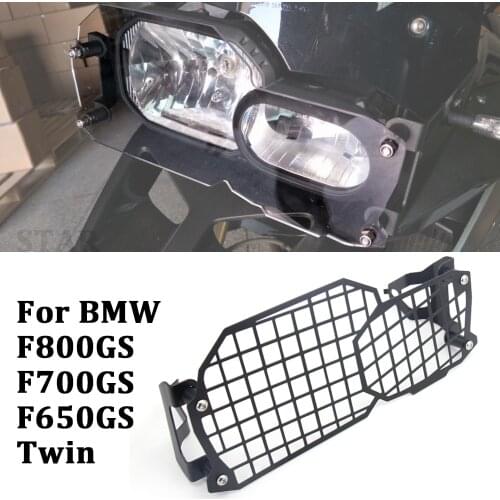 Front Headlight Guard Cover Clear Lens Head Light Lamp Protector For BMW F650GS F700GS F800GS Adventure F650 F700 F800GS 2008-on