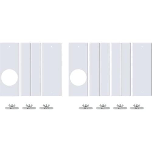 Portable Air Conditioner Window Adapter Kit Exhaust Hose Connector Window Seal Mobile Air Conditioning Accessories