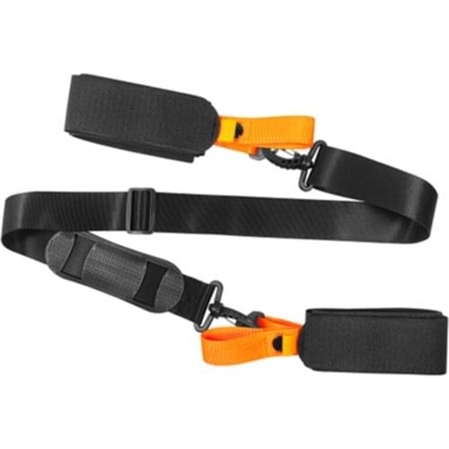 Ski Harness Shoulder Strap Hand-Held Double Snowboard Bandage Carrier Nylon Belt A0KA