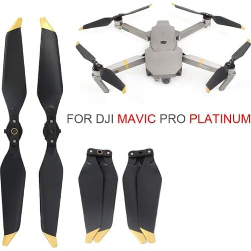 2 Pairs 8331F Low Noise Propeller For DJI Mavic PRO Platinum/Mavic Pro Drone Quick-Release Folding Blade Props Replacement Wing