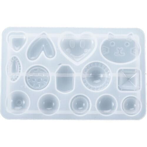 DIY Ear Studs Silicone Mould Crafts Jewelry Earring Pendant Making Tools Crystal Epoxy Resin Mold