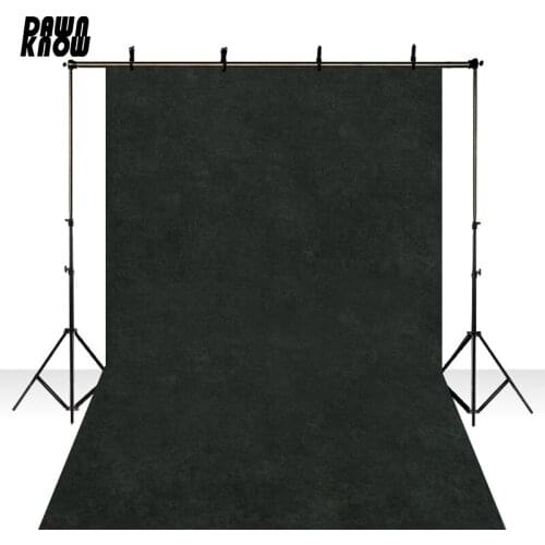 DAWNKNOW Black Uniquely Solid Photography Background Texture Photocall Polyester Children Backdrops Wedding Photo Studio lv2802