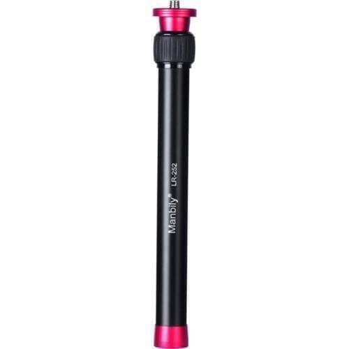 Manbily Tripod Extension Tube Tripod Extender 2 Section Tripod Center Column Extension Pole Adapter Tr