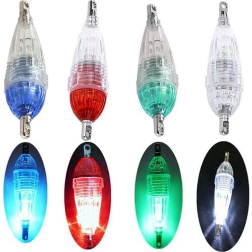 1PC Mini Fishing Outdoor Night Bright Color Waterproof Lights LED Flashing Lure Bait Light Green Lamp Night Fish Lights 2021 New