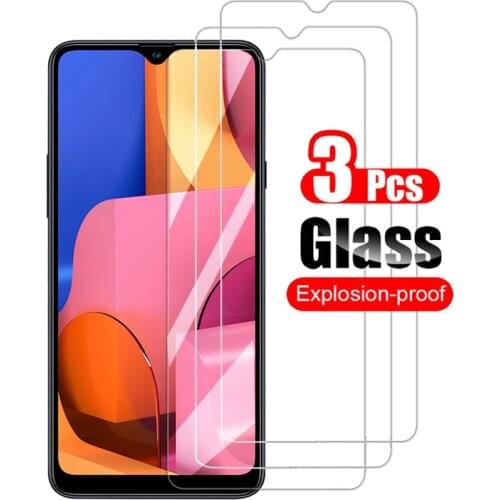 3PCS Protective Tempered Glass For Samsung Galaxy A70 A01 A50 A50S A30S A20E A21S A11 A51 A71 A30 A31 A41 Screen Protector Film