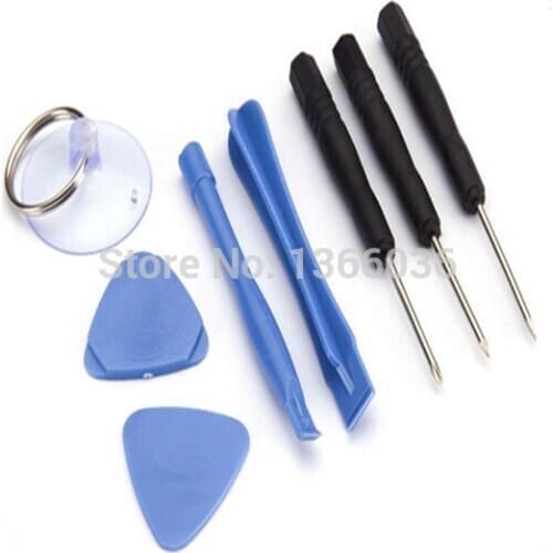 500sets/lot, 8 in 1 Opening Pry Tools Screwdriver Repair Kit Set Screwdriver for iPhone4 4S 4G 3G 3GS for Samsung S4 S3