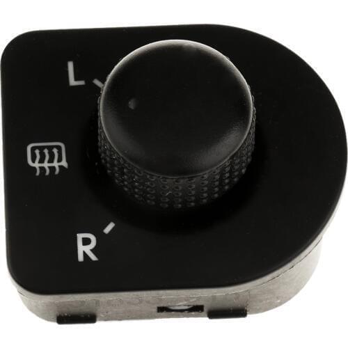 Car Side Mirror Switch Control Knob with Heat for 1999-04 VW Golf Jetta Mk4