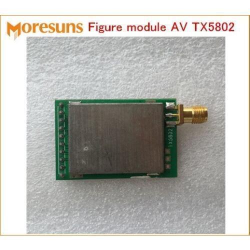 Free Ship 5.8G 200mw wireless audio and video transmission module FPV aerial photo Figure module AV TX5802