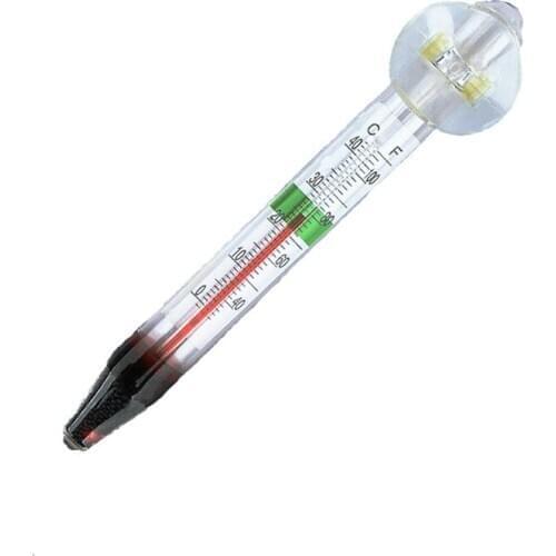 Aquarium Glass digital Themometer Fish Tank Float Water Tortoise Insects Pet Temperature Meter Suction Cup Household Hydrometer
