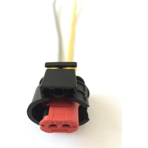 Carcamshaft inlet and outlet solenoid valve Plug Connector with Wire for Buick GT Chevrolet Cruze Malibu Wagon 730