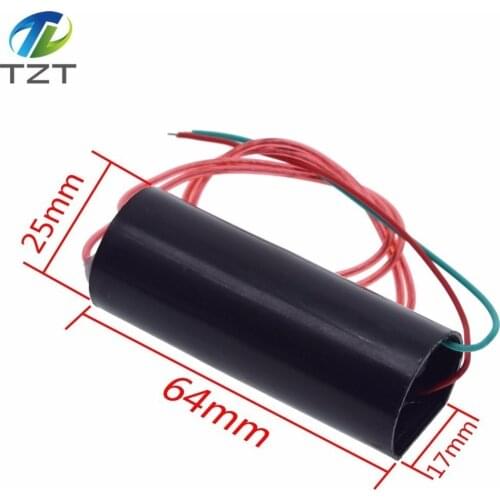 50KV High Voltage Pulse Arc Generator Inverter Step Up Boost Transformer Super Arc Ignition Coil Module DC 3.7-6V To 50KV 2-3A