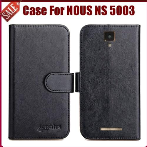Hot! NOUS NS 5003 Case New Arrival 6 Colors High Quality Flip Leather Protective Phone Case For NOUS NS 5003 Cover