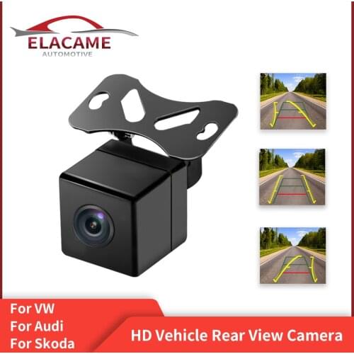 CANBUS Dynamic Track Rearview Camera for VW for Audi MQB Vehicle with ESP Function License Plate Light Reverse Parking Camera