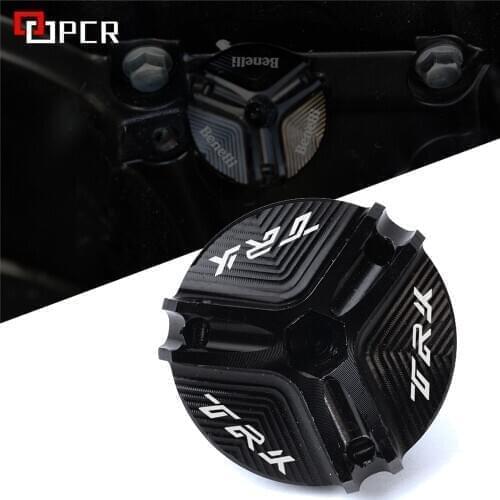 M20*1.5 CNC Motorcycle Engine Oil Filler plug Cover For TRK502 TRK 502 TRK502X Oil CUP Oil Fill Cap