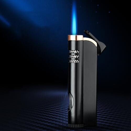 Mini Metal Lighter Torch Turbo Lighter Multiple Colour gas Lighter Cigar Cigarette Lighters Smoking Accessories Gadgets For Men