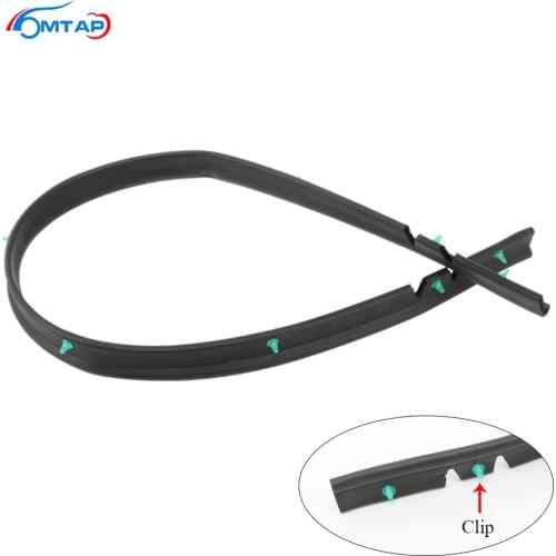MTAP Car Hood Rubber Seal Dust Sealing Wheather Strip For Honda Jazz Fit GD 2003-2008 OEM:74142-SAA-000