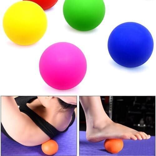 Fascia Ball Lacrosse Muscle Relaxation Exercise Sports Fitness Yoga Massage Ball Stress Pain Relief