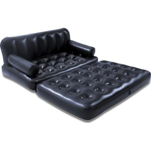 Outdoor Camping Double Sleeping Air Bed Inflatable Mat Mattress Folding Sofa Adult Couple Light Portable Tent Waterproof Pad