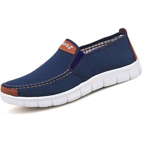 2021top popular spring summer new loafers slip on mens casual shoes wear-resistant lazy wearing breathable anti odor sneakers