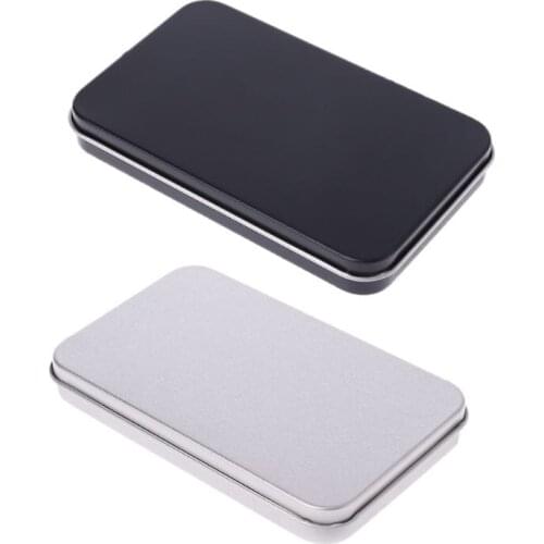 Organizer Case Small Metal Tinplate Can Storage Box For Makeup Double Eyelid Sticker Money Coin Key Dropship