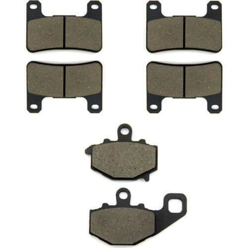 SOMMET Motorcycle Front + Rear Brake Pads Disks for Kawasaki ZX10R ZX1000 E/F (08-10) ZX 10 R ZX 1000 LT379-379-192