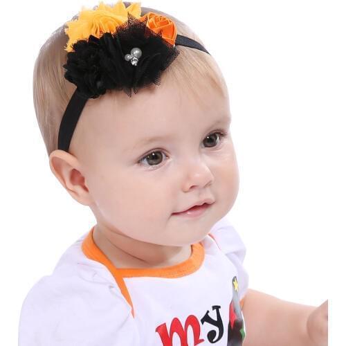 1 Piece MAYA STEPAN Children Fashion Halloween Flower Roseo Hair Head Band Baby Newborn Hair Rope Headband Headwear Headwrap